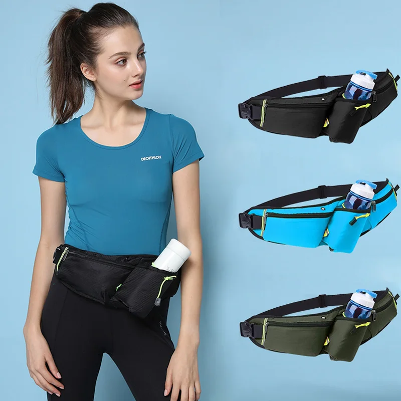 hSport Running Belt Hydration Waist Pack for Men Women Waist Pouch Fanny Bag Reflective 