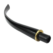 Фильтр с активированным углем для трубки 9 мм, насадка для табака с гибкой ручкой, акриловая трубка для чтения, насадка для табака