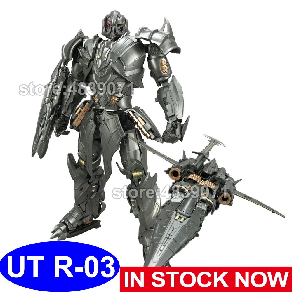 Игрушки UT Фигурки игрушек R-03 R03 сплав Megotran Galvatron рыцарь лидер самолет трансформер