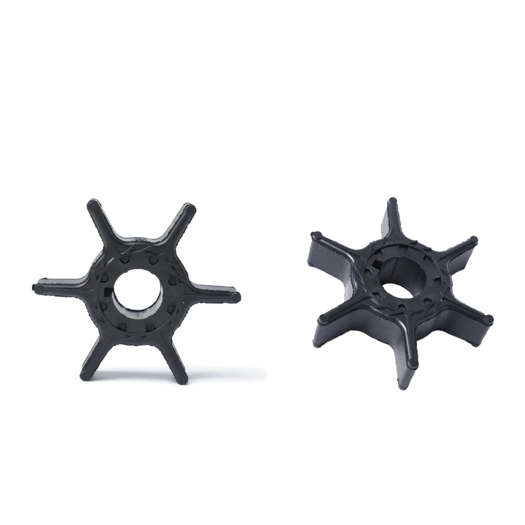 2PCS Water Pump Impeller For YAMAHA 63V-44352-01-00 2/4Stroke 8/9.9/15/20hp
