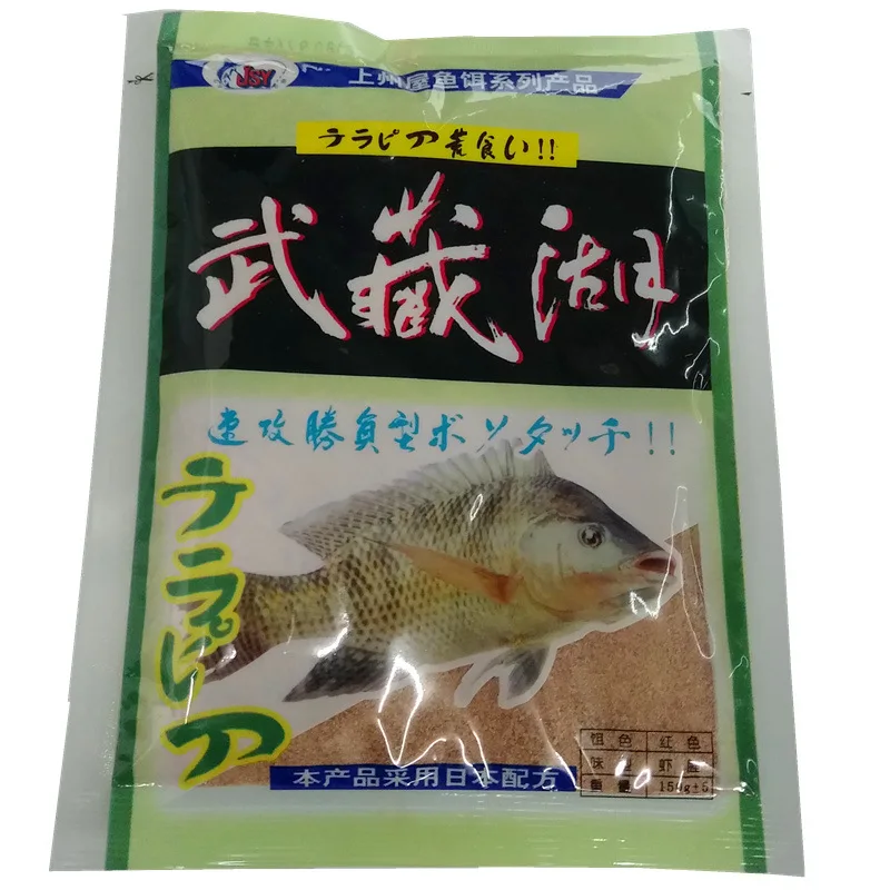 GW Tilapia корм для рыбалки Tilapia материал гнезда Материал старое озеро Мусаси конкурентоспособная версия Мусаси озеро вкус печенья креветки