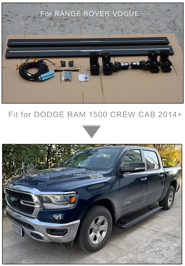 Горячая сторона шаг бега доска nerf бар для ram F150 пикап
