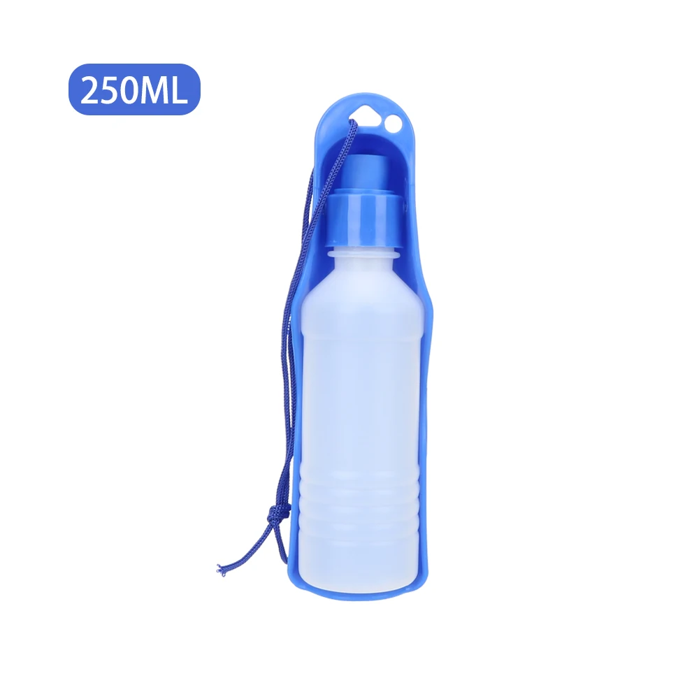 Blue 250ML NICEYARD питательная вода для собак, кошек, дозатор для домашних животных, уличная миска для щенка, собак, дорожная бутылка для воды, портативная 250/500 мл - Color: Blue 250ML