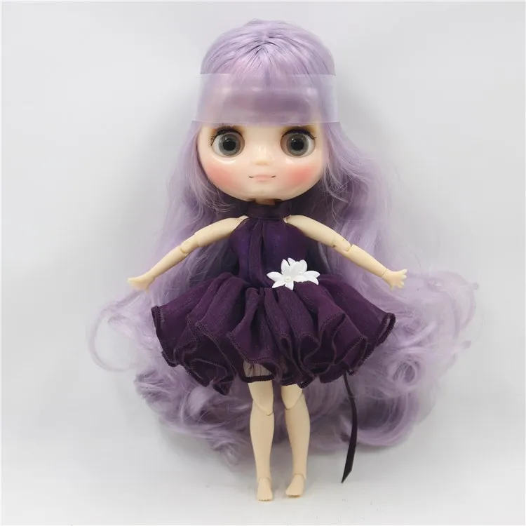 Средний Blyth 1/8 кукла, матовое/гладкое лицо, обнаженный 20 Объединенный корпус, вьющиеся волосы, 20 см Специальное предложение Подарочная игрушка BJD в продаже по низкой цене