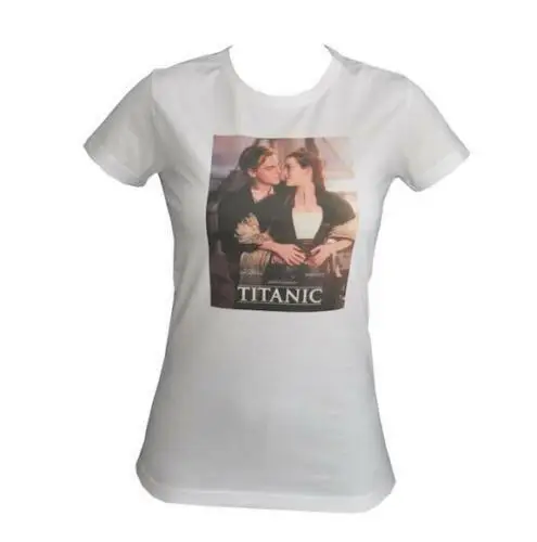 Футболка Titanic WO для мужчин S белая все размеры XS до 2XL DiCaprio классические футболки