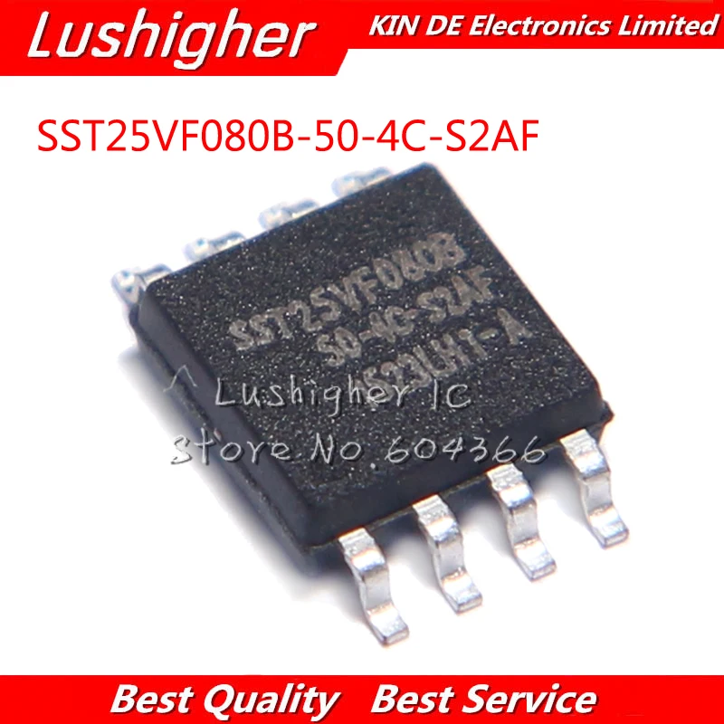 10 шт. SST25VF080B-50-4C-S2AF SMD SST25VF080B SST SOP8 | Электронные компоненты и принадлежности