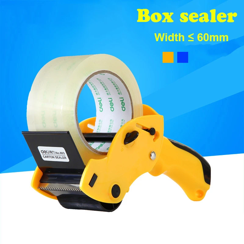 HandHeldTapeDistributorForSealedPackagingTapeHolderCutterTape