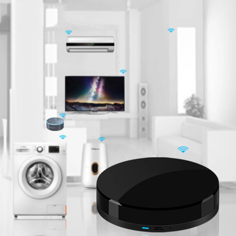 LEORY пульт дистанционного управления Лер светодиодный индикатор WiFi инфракрасный пульт дистанционного управления для умного дома работа с Amazon Alexa Tuya APP