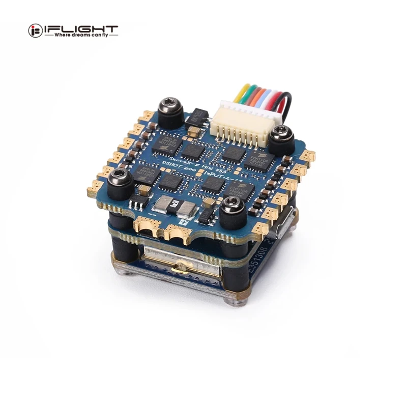IFlight 2-6S SucceX-E Mini F4 Контроллер полета &amp 35A ESC стек w/5 8G SucceX Micro 300mW VTX для RC FPV гоночного