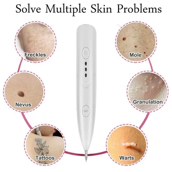 

Beauty Instrument Laser Freckle Removal Machine Skin Mole Removal Dark Spot Remover for Face Wart Tag Tattoo Remaval Pen Q1
