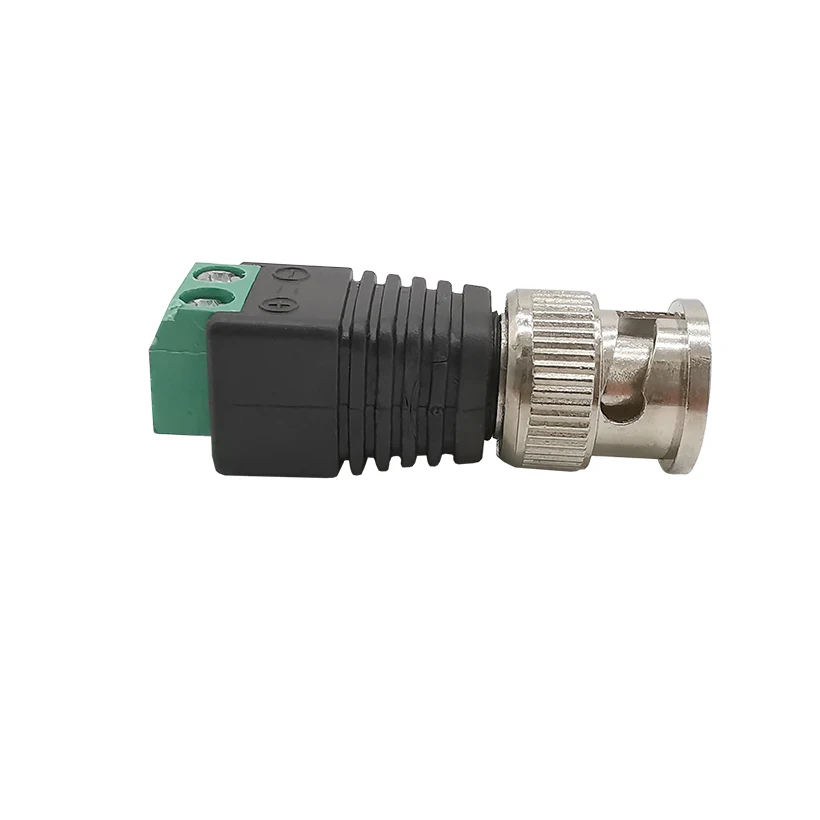 ALLiSHOP 100 шт. Coax CAT5 к камере видеонаблюдения BNC штекер разъем для системы аксессуары
