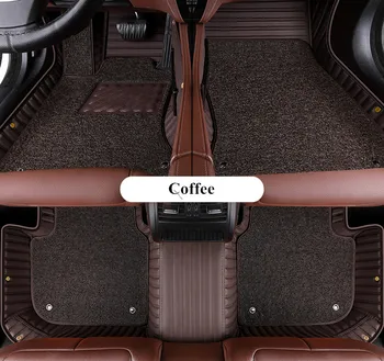 

Best quality! Custom special car floor mats for Mercedes Benz GLE Class W166 2019-2015 durable waterproof two layers car carpets