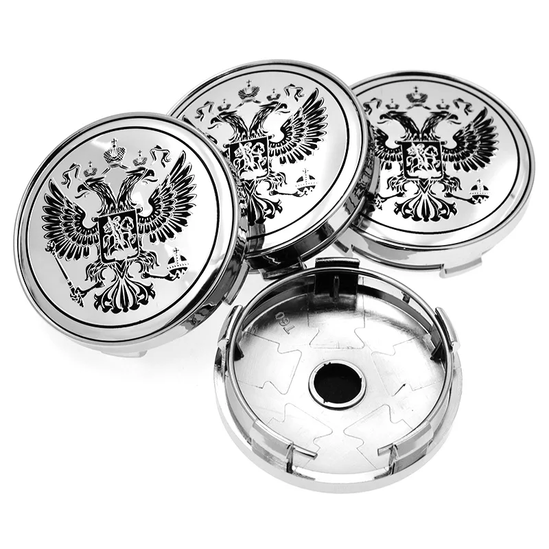 Car Wheel Center Caps Hub Cap 4Pcs 60mm for LADA TOYOTA NISSAN Hyundai KIA Chevrolet Mitsubishi Ford BMW wheel hub caps