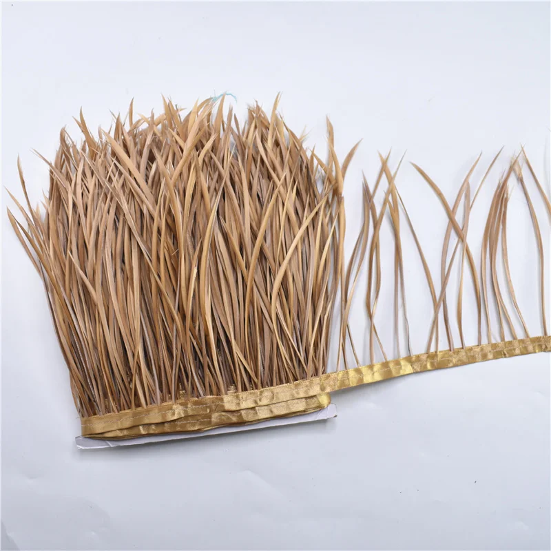 1Meters Pruning Goose Feathers Trims Ribbon Fringe feather trim 6-8