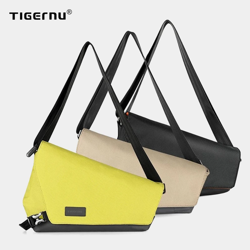 Tigernu-Bolso de hombro para iPad de 9,7 “para hombre, bandoleras tipo mensajero a la moda, de pecho, almacén ruso, gran oferta, envío rápido