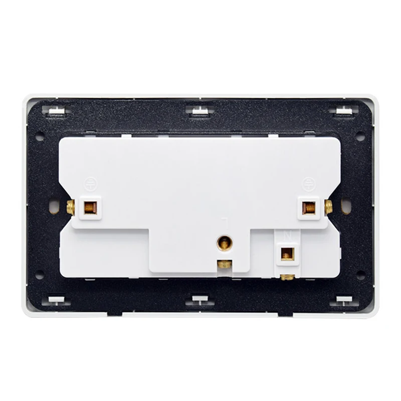 Голосовое управление розетка панель Wifi адаптер двойной USB вилка стандарта Великобритании розетка с переключателем зарядное устройство Электрический интеллект