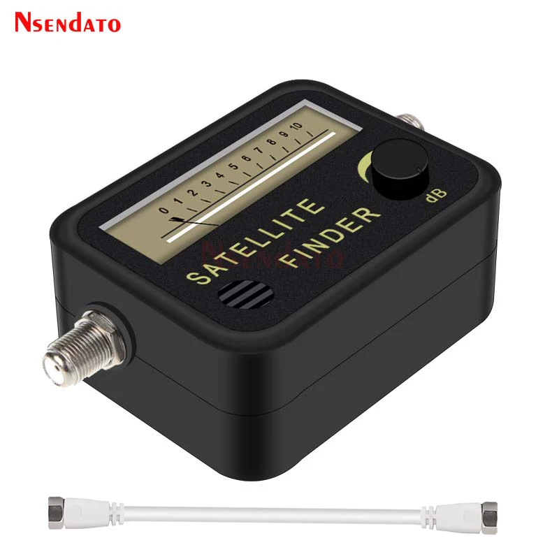 Original satfinder Satellite Finder Alignment Signal Meter Receptor For Dish TV LNB Direc Digital Signal Amplifier Sat finder 