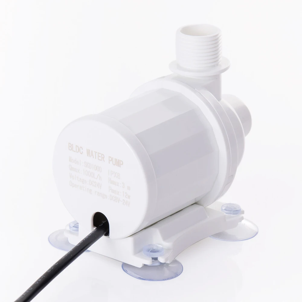 

Hot New Portable Mini Brushless Motor DC 1000L/H Ultra-quiet Submersible Water Pump For Cooling System