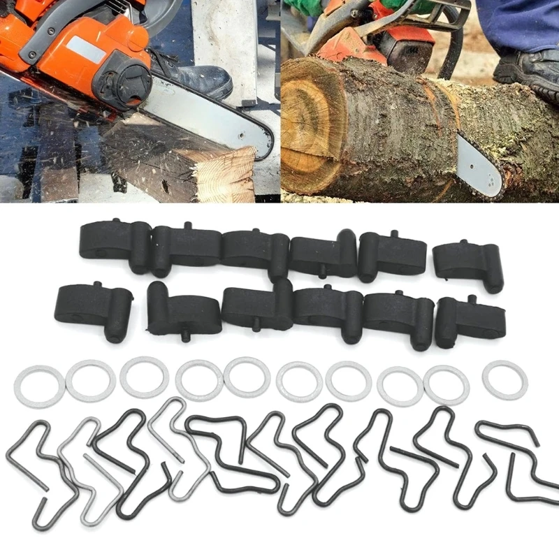 10Pcs/lot Recoil Starter Pawl Dog Spring Washer Kit for STIHL 017 018 MS170 MS180 MS260 MS270 MS290 MS310 MS340 MS360 steel tubes chainsaw carb repair kit
