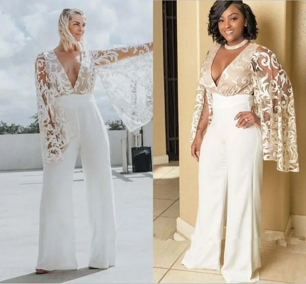 jumpsuit plus size wedding