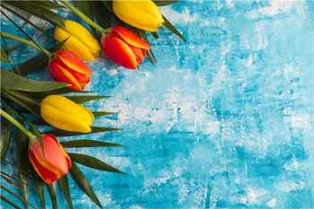 

SHENGYONGBAO Art Fabric Custom Valentine day Photography Backdrops Prop Floral Rose Wooden Photo Studio Background F191217-1963