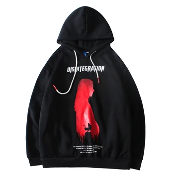 

Mens Women Hiphop Men Hoodie Sweatshirt Red Women Harajuku Stranger Thing Warm Hoodie Streetwear HipHop Casual Spring 2020