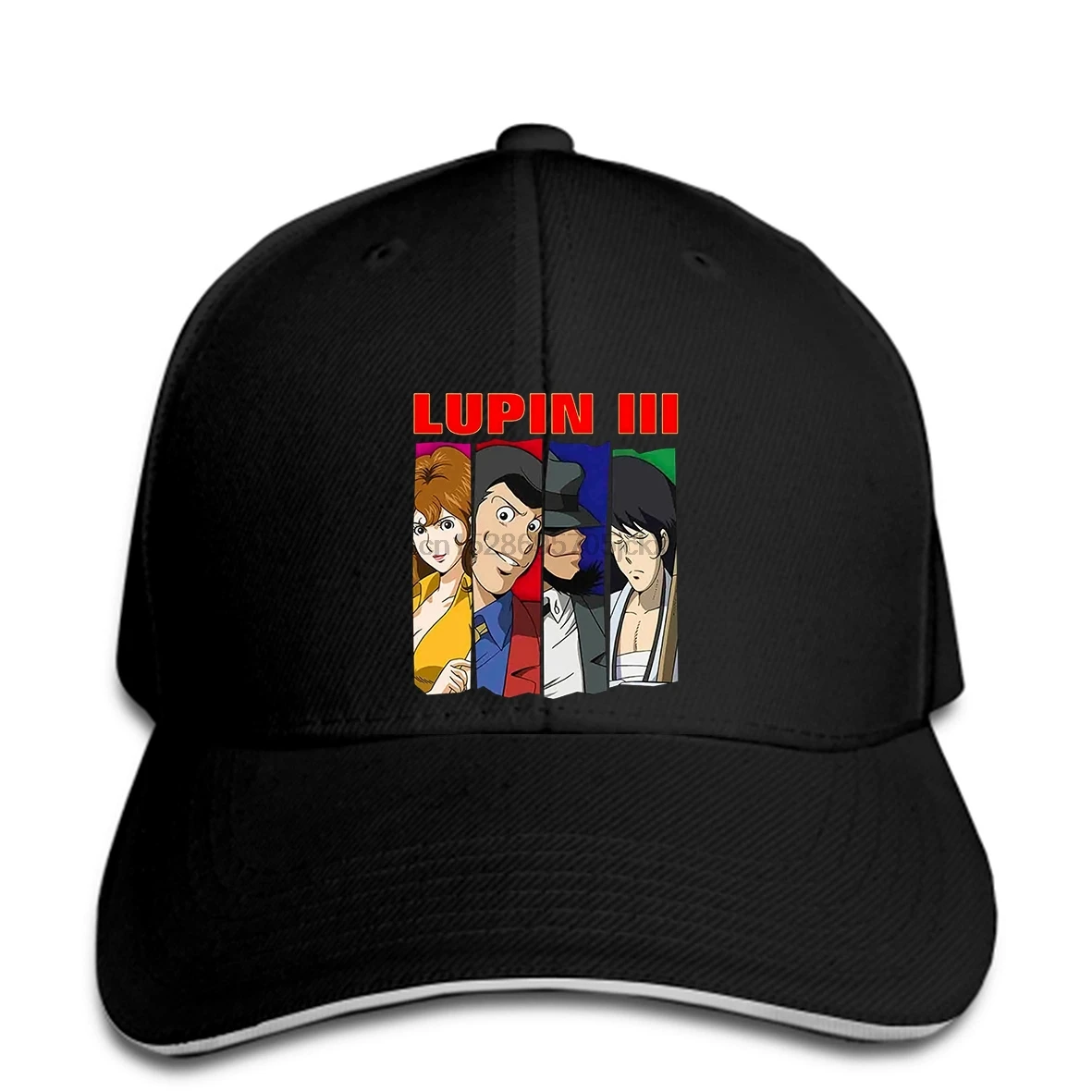 LUPIN 3 III мультяшная мужская бейсбольная Кепка snapback