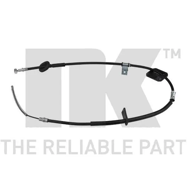 Трос ручного тормоза SUZUKI VITARA 88-98 1345мм зад.лев.(3дв.) N