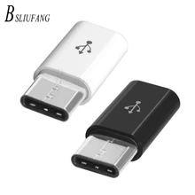 BSLIUFANG мобильный телефон адаптер Micro USB к USB C адаптер Microusb разъем для Xiaomi huawei samsung Galaxy адаптер usb type C