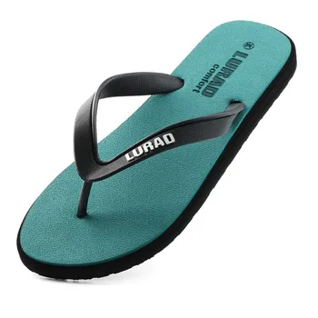 

High quality Non-slip Flip Flops Men Summer Beach Slippers Men Brand Fashion Breathable Casual Home Men Slippers Black