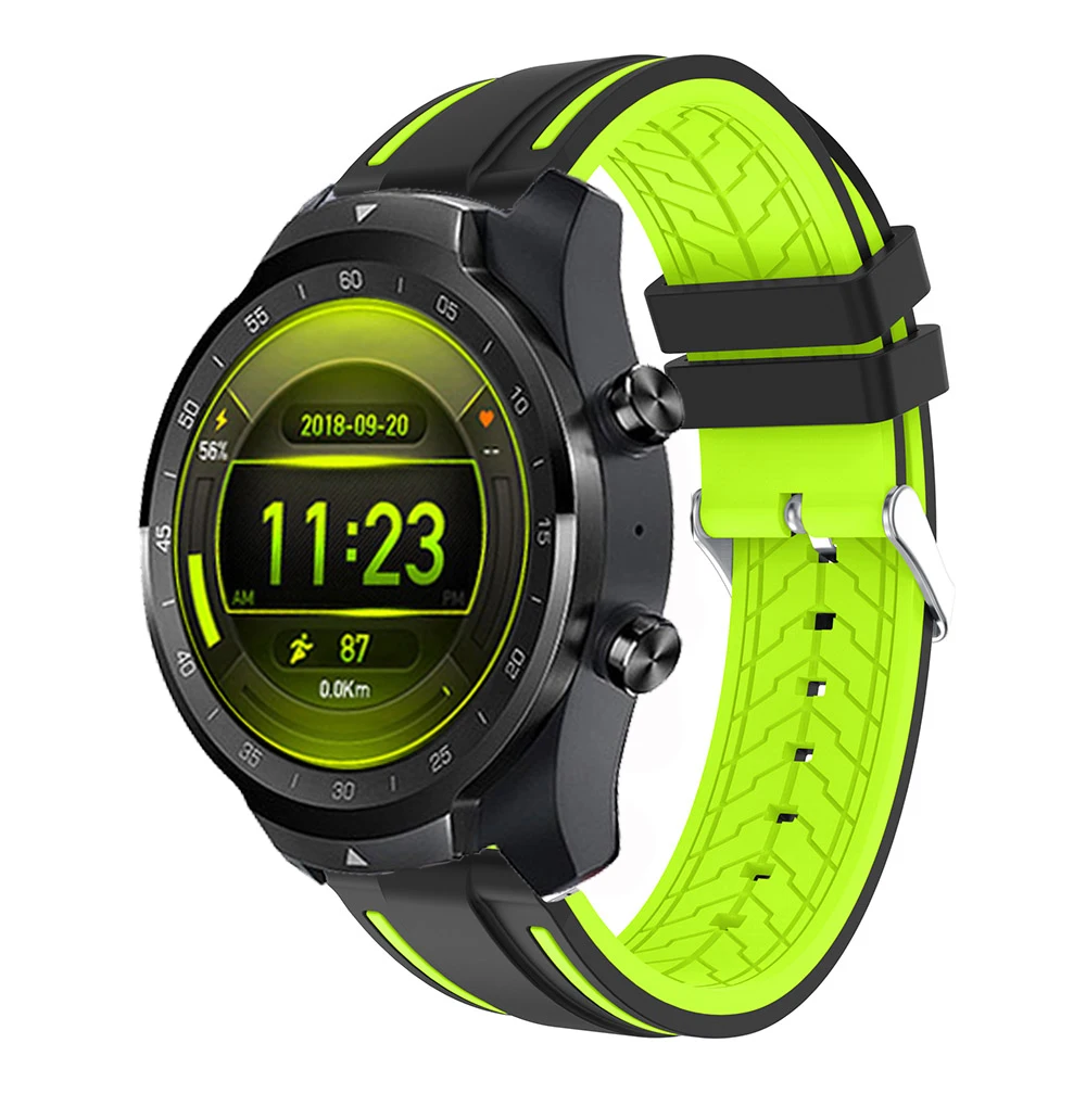 Силиконовый ремешок для TicWatch Pro 2021/ 3 GPS/GTX, ремешок для часов  TicWatch E3 E2 Easyfit, резиновый ремешок, ремешок для наручных часов |  Электроника | АлиЭкспресс