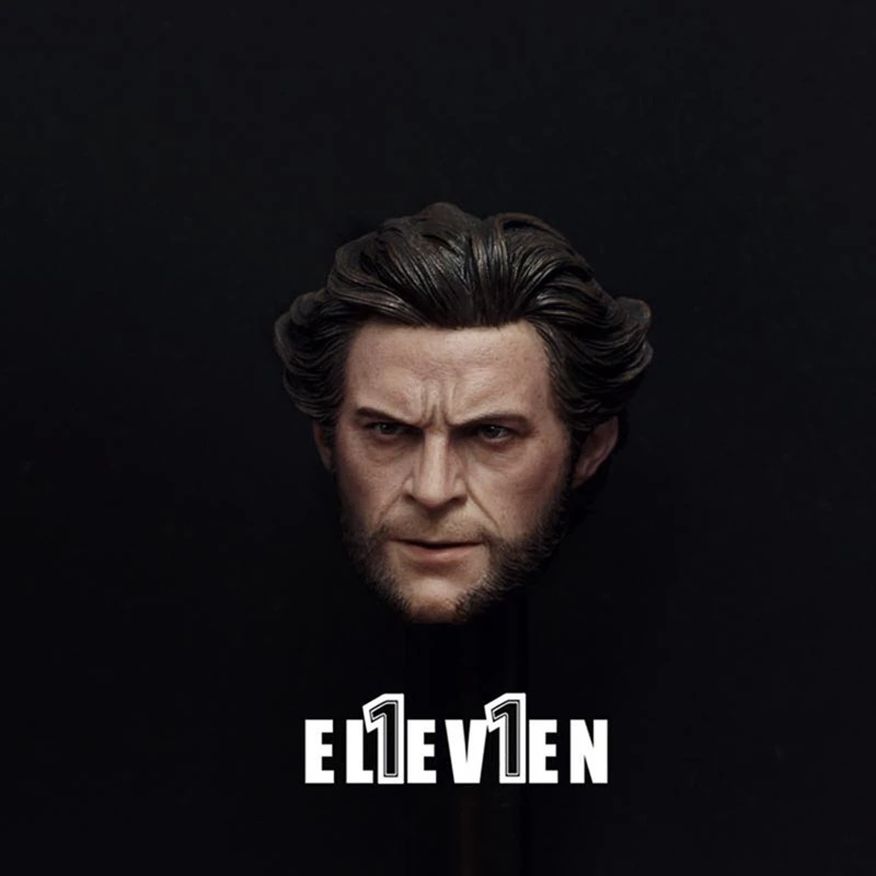 ELEVEN Wolverine Wolf Uncle Young Ed. Head sculpture World Box AT012 1/6 мускулистое тело широкое плечо мышечная сильная мужская фигура - Цвет: head