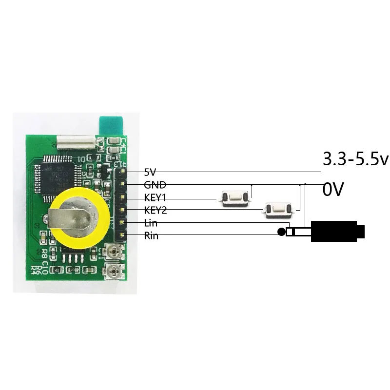 NEW MINI 0.96 Inch OLED Spectrum Display Analyzer dual channel Color music spectrum display module G4-002