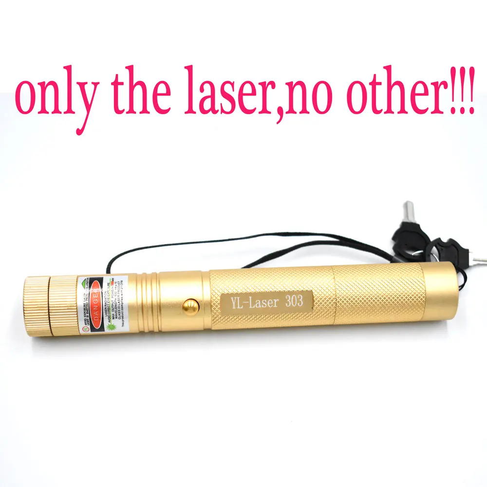 Gold laser and lamp Лазерная указка горящая Высокая мощность охотничий зеленый лазер Тактический лазерный прицел ручка 303 laserpen power ful laserpointer фонарик - Цвет: Gold laser and lamp