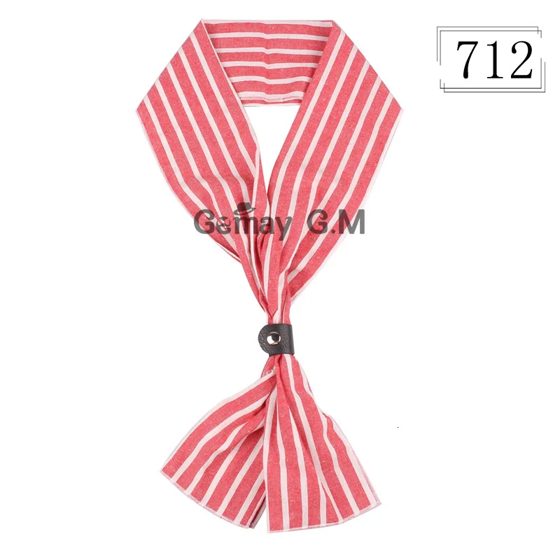 mens striped scarf Spring Autumn Scarf Casual Cotton Mens Scarves Square Ladies Striped Hanky Wrap Fashion Women Pocket Square For Party male scarf