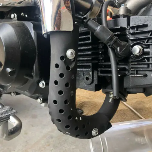 Глушитель выхлопной трубы тепловой щит мини Трейл для HONDA Z50 обезьяна 1971-1978 LIFAN велосипед выхлопной трубы велосипед 50cc