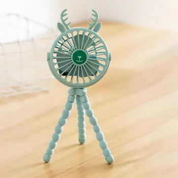 

Octopus Design LED Light USB Cooling Fan Clip on Crib Stroller Car Seat Cooler Mini Portable Hanging Octopus Shape Stand