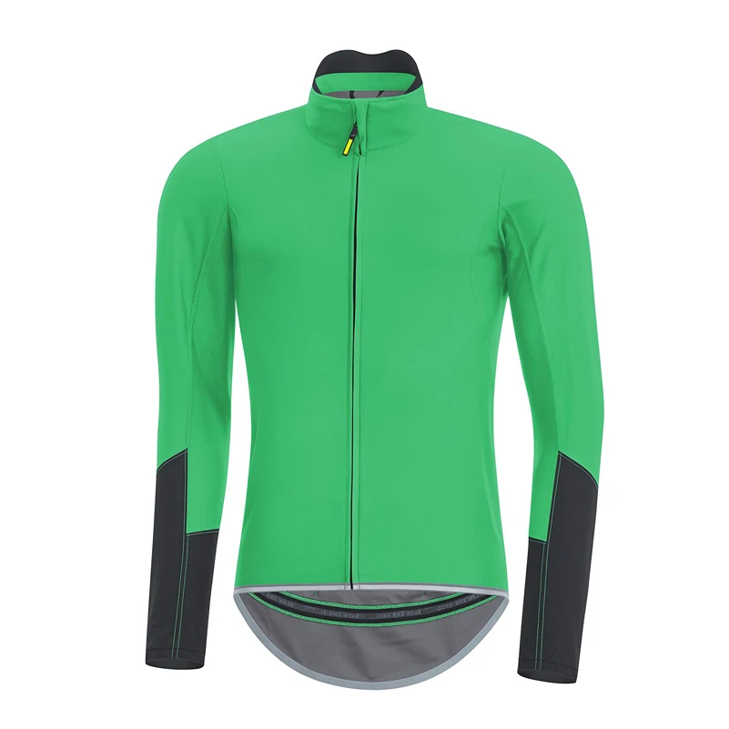 men cycling jacket OEM Тепловая флисовая куртка для велоспорта MTB, зимняя дышащая теплая велосипедная одежда, ветронепроницаемая Водонепроницаемая мужская куртка для велоспорта - Цвет: men cycling jacket