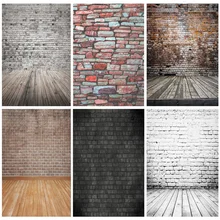 

Art Fabric Vintage Brick Wall Theme Photography Backdrops portrait Photo Background Studio Prop 21919 NNL-07
