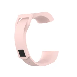 Waterproof Silicone Sport Watch Strap - Colorful and Replaceable Bracelet - Redmi (Soft pink)