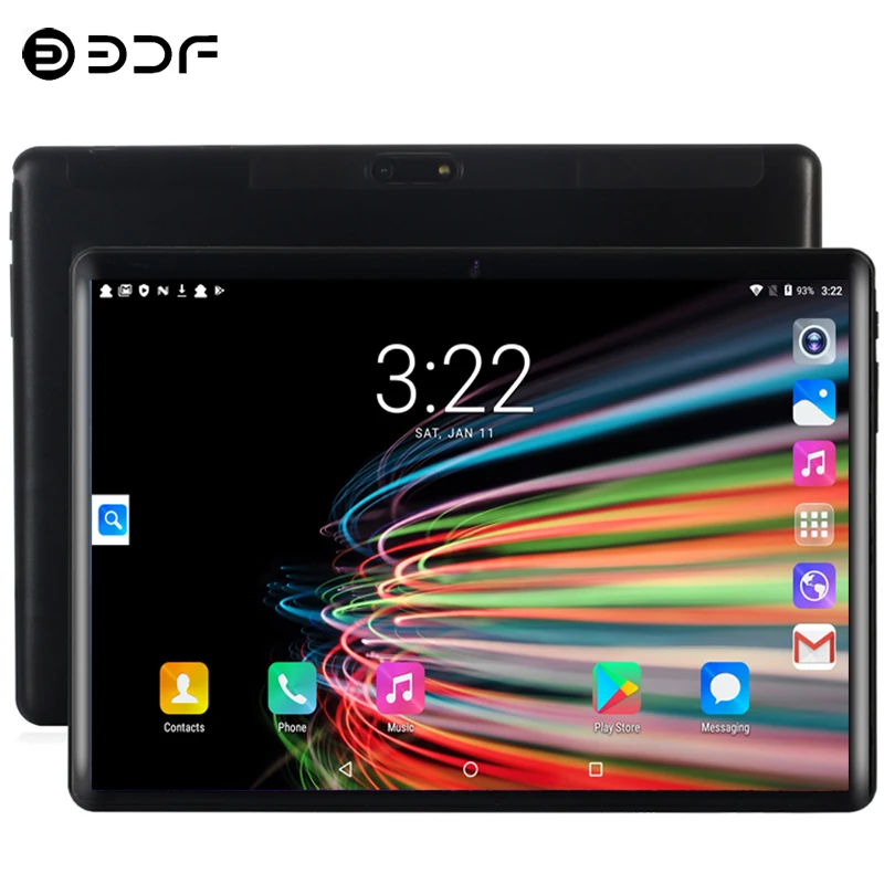 

2.5D Tempered Glass 10.1 inch Tablets Android 7.0 Quad Core 3G/4G Phone Call 1GB/32GB Wi-Fi Bluetooth 4.0 Support Tablet PC