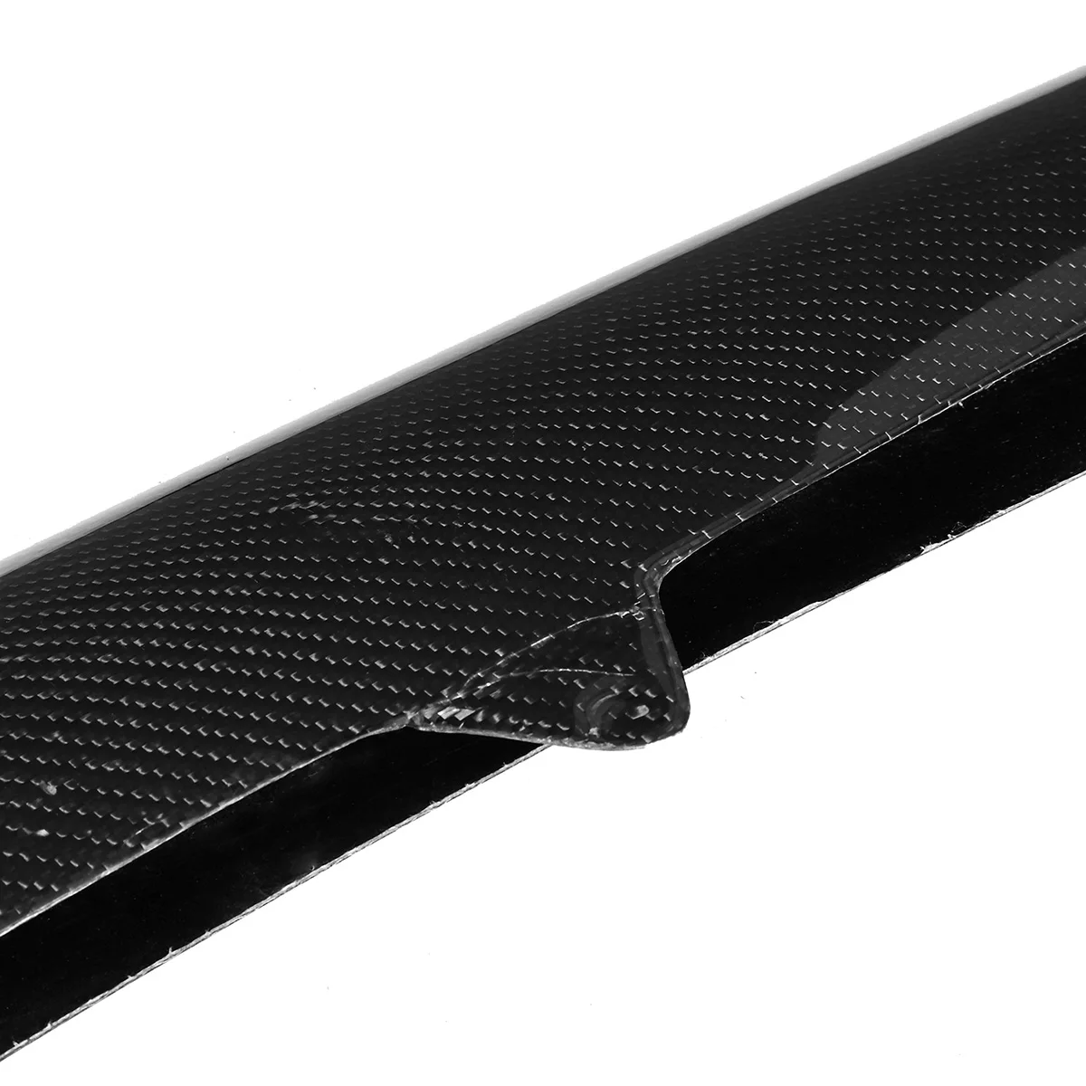 Carbon Fiber Racing Front Bumper Lip Splitters Cupwings for Mercedes-Benzs W218 CLS63 R Style Bumper Protector