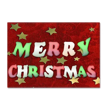 

Cross-Border Christmas Living Room Mat Bedroom Restaurant Carpet Carpet Amazon Door Mat Generation Graphic Customization