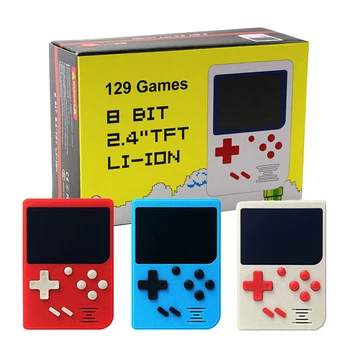 

2020 2.4-inch Color Screen Retro classic Handheld 129 in 1 Handheld Game Console Pocket Portable Player Retro Video Game Console