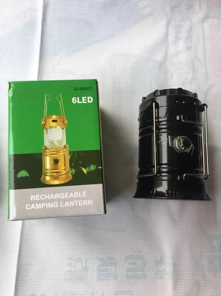 

16 Years Wandering Peddler Stall New Style Outdoor Lighting Solar LED Multi-functional Camping Light Flashlight Small Lantern