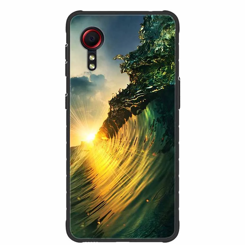 Black Fashion Silicone Soft Cover Shield Bumper Luxury Case