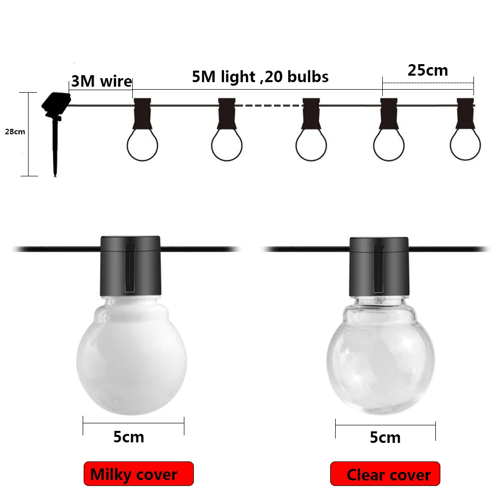 Уличные светодиодные лампы на солнечной батарее водонепроницаемая