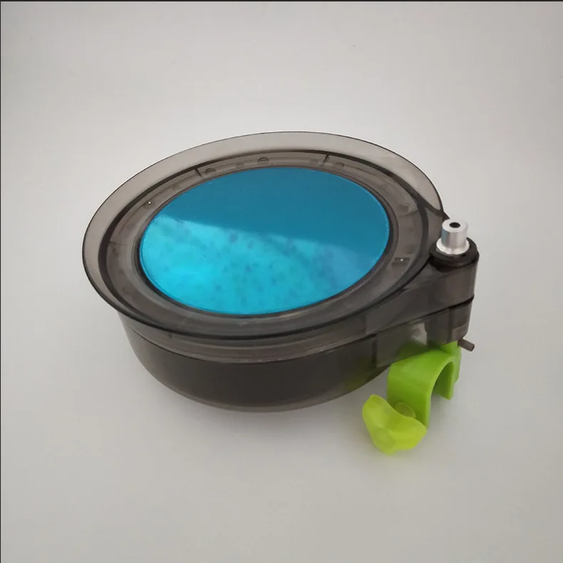 

190 Transparent Gray Bait Tray Fishing Box Fishing Chair Universal Fishing Gear Gray Bait Pulling Disc Three-piece Set
