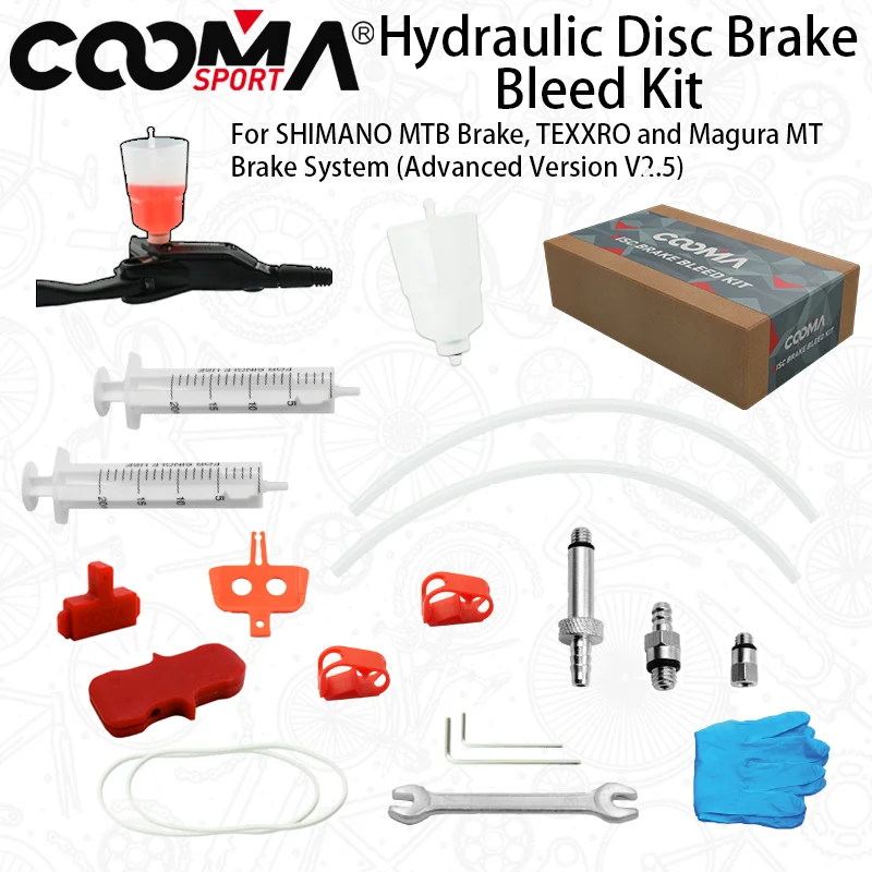 Hydraulic Brake Bleed Tool Kit for Shimano Magura Txktxo System