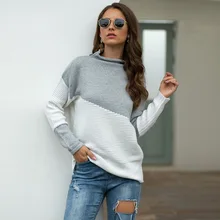 ^#Cheap 2019 autumn and winter sweater women irregular sleeves curling half high collar sweater pullover sweater sweater sweater ^#Cheap 2019 autumn and winter sweater women irregular sleeves curling half high collar sweater pullover sweater sweater sweater